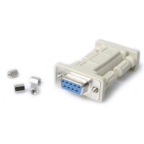 NULL MODEM ADAPTER DB9 FEMALE TO DB9 FEMALE