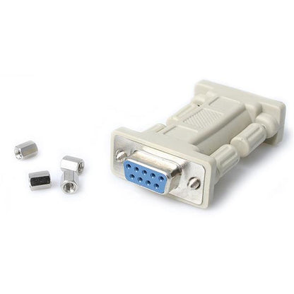 NULL MODEM ADAPTER DB9 FEMALE TO DB9 FEMALE