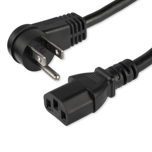 6FT COMPUTER POWER CORD NEMA 5-15P TO C13 AC POWER MONITOR CABLE