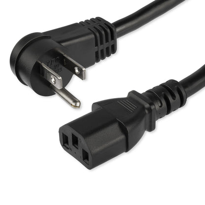 6FT COMPUTER POWER CORD NEMA 5-15P TO C13 AC POWER MONITOR CABLE