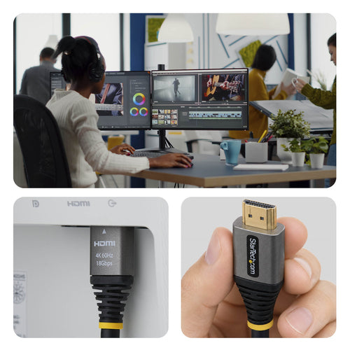 HDMI 2.0 CABLE 4K 60HZ PREMIUM CERTIFIED HIGH SPEED HDMI