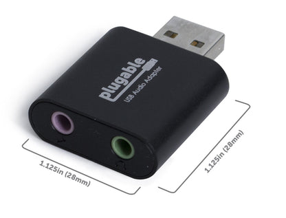 PLUGABLE USB-AUDIO USB AUDIO ADAPTER