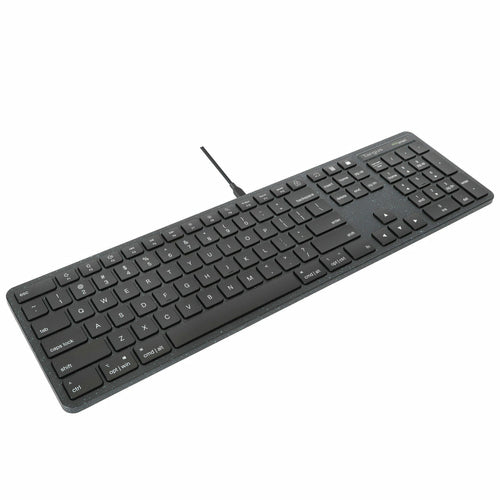FULL-SIZE WIRED ECOSMART KEYBOARD BLACK