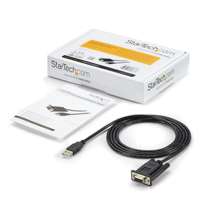 6FT USB TO SERIAL RS232 ADAPTER USB TO RS232 DB9 CONVERTER CABLE