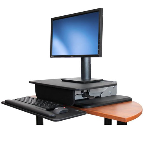 SIT STAND DESK CONVERTER HEIGHT ADJUSTABLE ERGONOMIC STANDING DESK