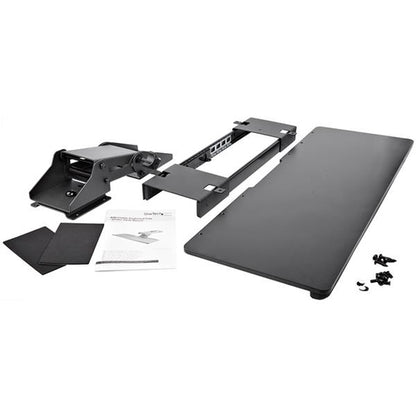 SLIDING UNDER DESK KEYBOARD TRAY ERGONOMIC ADJUSTABLE KB TRAY