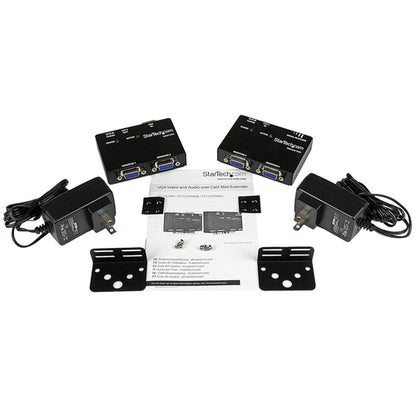 VGA VIDEO EXTENDER OVER CAT5 (ST121 SERIES)