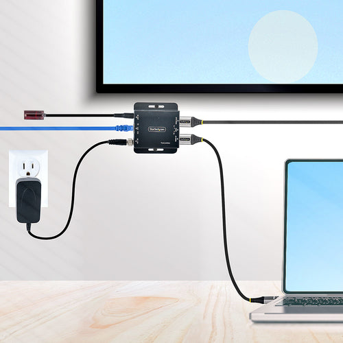 70M 4K HDMI EXTENDER OVER CAT6 UHD POC HDMI ETHERNET IR EXTENSION