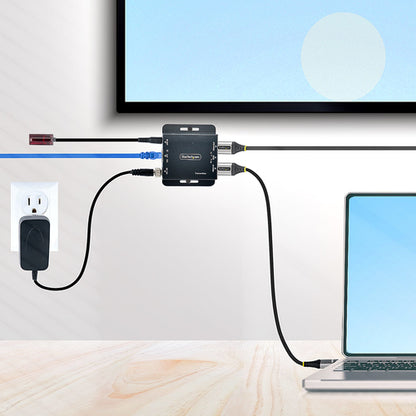 70M 4K HDMI EXTENDER OVER CAT6 UHD POC HDMI ETHERNET IR EXTENSION