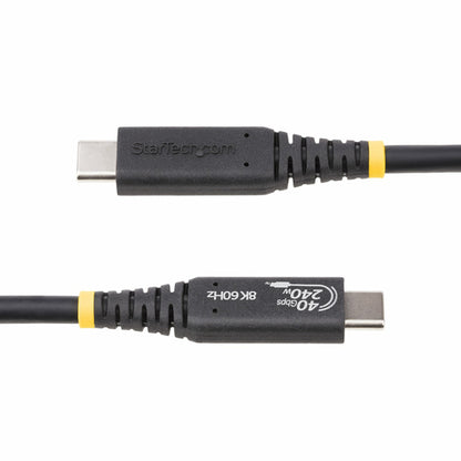 3FT USB4 CABLE USB-IF CERTIFIED 8K60/240W PD 3.1/40GBPS USB TYPE-C