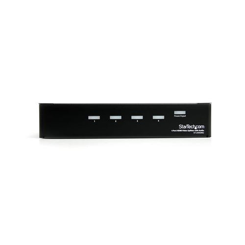 4 PORT HDMI SPLITTER AMPLIFIER HDCP VIDEO SIGNAL SPLIT ANPLIFY