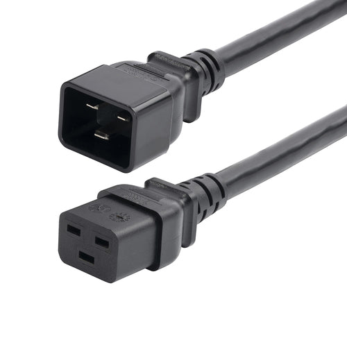 2FT HEAVY DUTY PDU POWER CORD IEC 60320 C19 TO C20 20A 250V