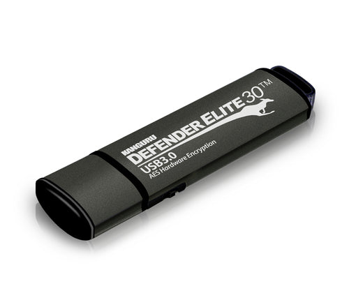 64GB KANGURU DEFENDER ELITE30 USB 3 AES HW ENCRYPTED FLASH DRIVE