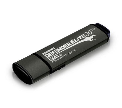 64GB KANGURU DEFENDER ELITE30 USB 3 AES HW ENCRYPTED FLASH DRIVE