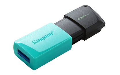 256GB USB3.2 GEN1 DATATRAVELER EXODIA M BLACK+ TEAL (DTXM/256GB)
