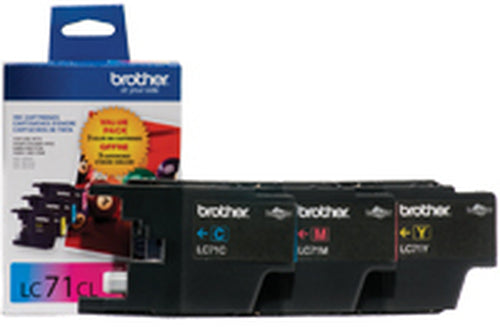 3PK LC713PKS CYAN MAGENTA YELLOW INK CARTRIDGE F/ CLR INKJET