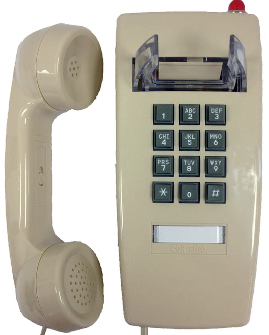255444V0E27MD Wall Phone w/MSG Light