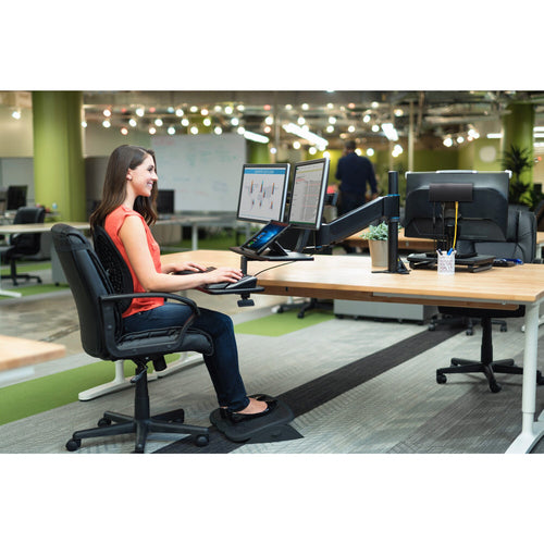 SMARTFIT SOLEMATE PLUS FOOTREST BLACK