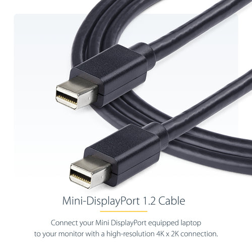 3FT MINI DISPLAYPORT CABLE MDP 1.2 TO MDP VIDEO DISPLAY CABLE CORD