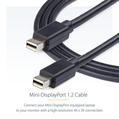 3FT MINI DISPLAYPORT CABLE MDP 1.2 TO MDP VIDEO DISPLAY CABLE CORD