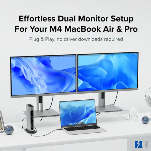 PLUGABLE TBT4 QUAD DOCK 100W THUNDERBOLT 4 QUAD DOCKING STATION
