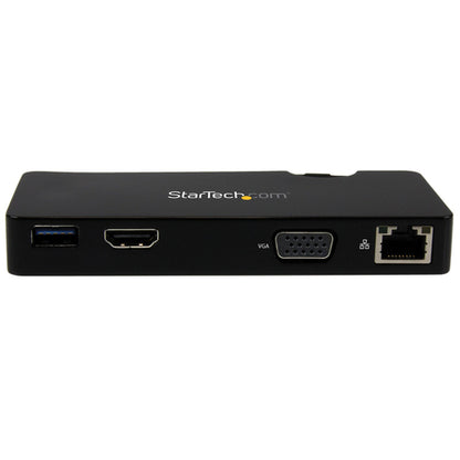 PORTABLE LAPTOP DOCKING STATION HDMI VGA TRAVEL DOCKING STATION