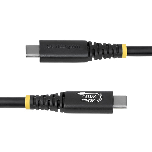 6FT USB4 CABLE BLACK USB-IF CERTIFIED 4K120/DP2.1/240W/20GBPS