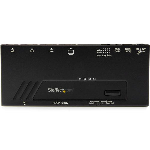 4 PORT HDMI VIDEO SWITCH BOX 4K UHD AUTOMATIC FAST SWITCHING
