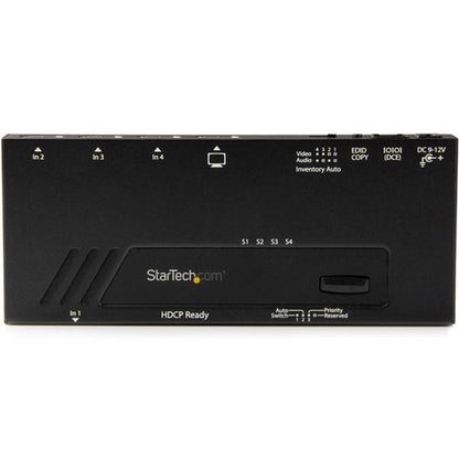 4 PORT HDMI VIDEO SWITCH BOX 4K UHD AUTOMATIC FAST SWITCHING