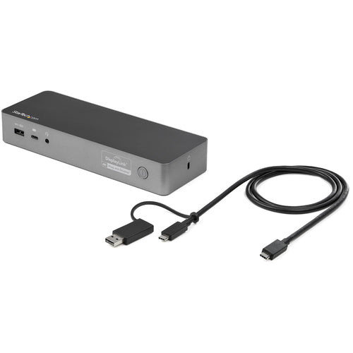 DUAL MONITOR USB C USB A DOCK TYPE C DOCKING STATION USBC DOCK