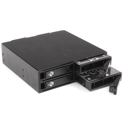 HARD DRIVE MOBILE RACK HOT SWAP QUAD 2.5IN SATA SAS HDD SSD HOTSWAP