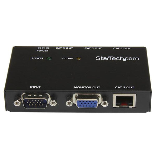 VGA VIDEO OVER CAT5 EXTENDER REMOTE VIDEO DISPLAY TRANSMITTER