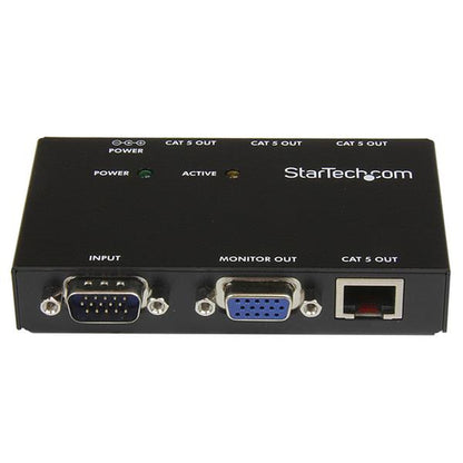 VGA VIDEO OVER CAT5 EXTENDER REMOTE VIDEO DISPLAY TRANSMITTER