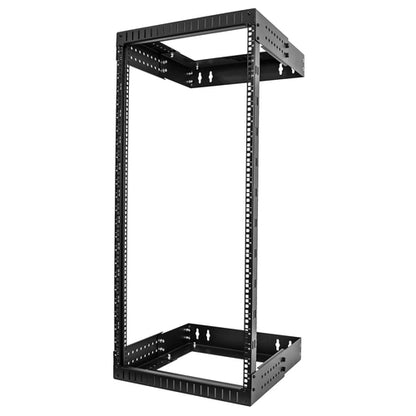 24U WALL MOUNT OPEN FRAME RACK NETWORK EQUIPMENT PATCH PANEL RACK