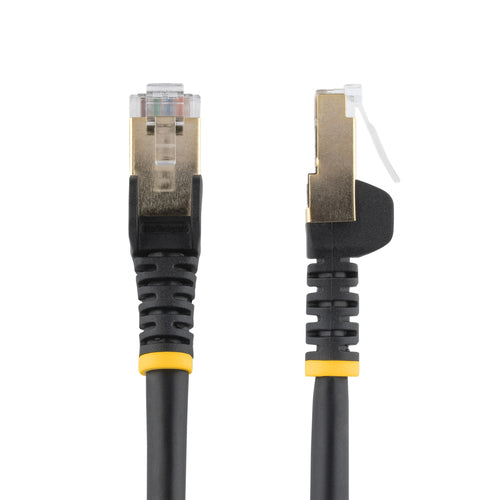 10FT BLACK CAT6A ETHERNET CABLE SNAGLESS RJ45 UTP PATCH CABLE CORD
