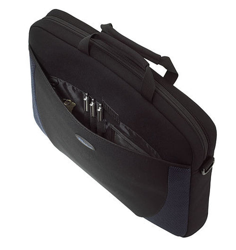 BLACK/BLUE NEOPRENE 17IN NOTEBOOK SLIP CASE (CVR217)