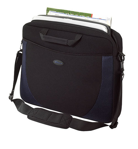 BLACK/BLUE NEOPRENE 17IN NOTEBOOK SLIP CASE (CVR217)