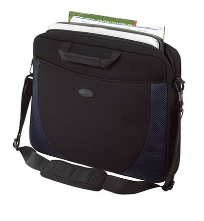 BLACK/BLUE NEOPRENE 17IN NOTEBOOK SLIP CASE (CVR217)