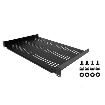1U SERVER RACK SHELF UNIVERSAL CANTILEVER VENTED RACK MOUNT TRAY