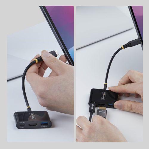 USB-C TO HDMI MULTIPORT HUB - 140W CHARGING 4K 60HZ USB 5GBPS