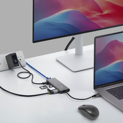 USB-C TO HDMI MULTIPORT HUB - 140W PD 4K 60HZ 2.5GBE SD SLOT
