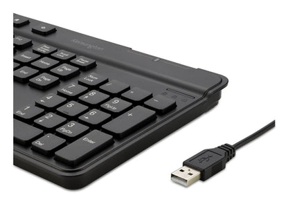 SIMPLE SOLUTIONS WIRED KEYBOARD WITH SMART CARD READER (CAC)