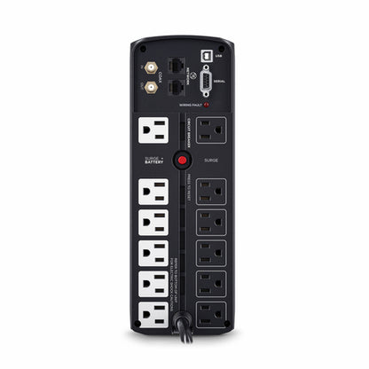 1500VA/900W MINI-TOWER AVR UPS 12 OUTLET LCD SERIAL/USB 3YR WTY