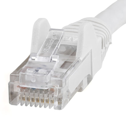 50FT WHITE CAT6 ETHERNET CABLE SNAGLESS RJ45 UTP PATCH CABLE CORD