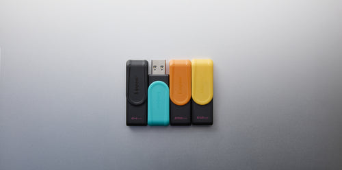 64GB PORTABLE USB 3.2 GEN 1 DATATRAVELER EXODIA S BLACK/BLACK