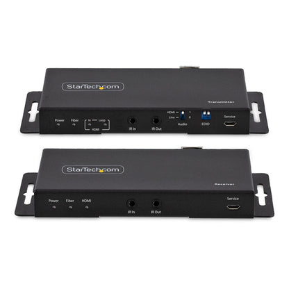HDMI OVER FIBER EXTENDER KIT - 4K 60HZ TRANSMITTER/RECEIVER
