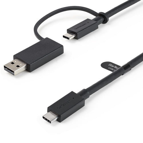 3FT USB C CABLE W/ USB A DONGLE ADAPTER USB-C TO USB-A HYBRID CABLE