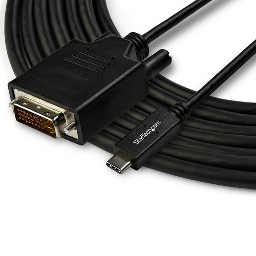 10FT USB C TO DVI CABLE ADAPTER USB-C TO DVI VIDEO CONVERTER CORD