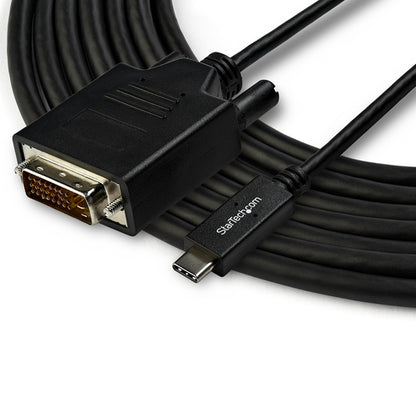 10FT USB C TO DVI CABLE ADAPTER USB-C TO DVI VIDEO CONVERTER CORD