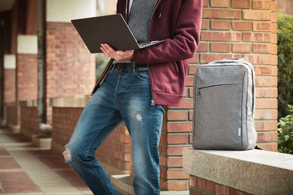 15.6IN LAPTOP BACKPACK B210 GREY-ROW